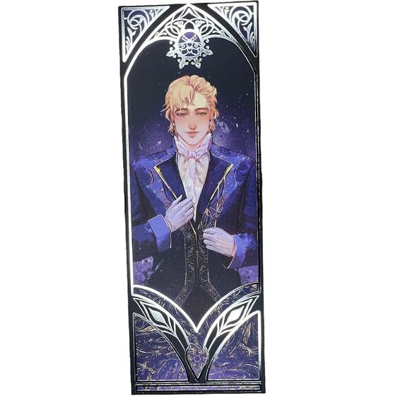 FairyLoot The Crimson Moth by Kristen Ciccarelli Foiled Bookmarks - April 2025 - Picture 5 of 10